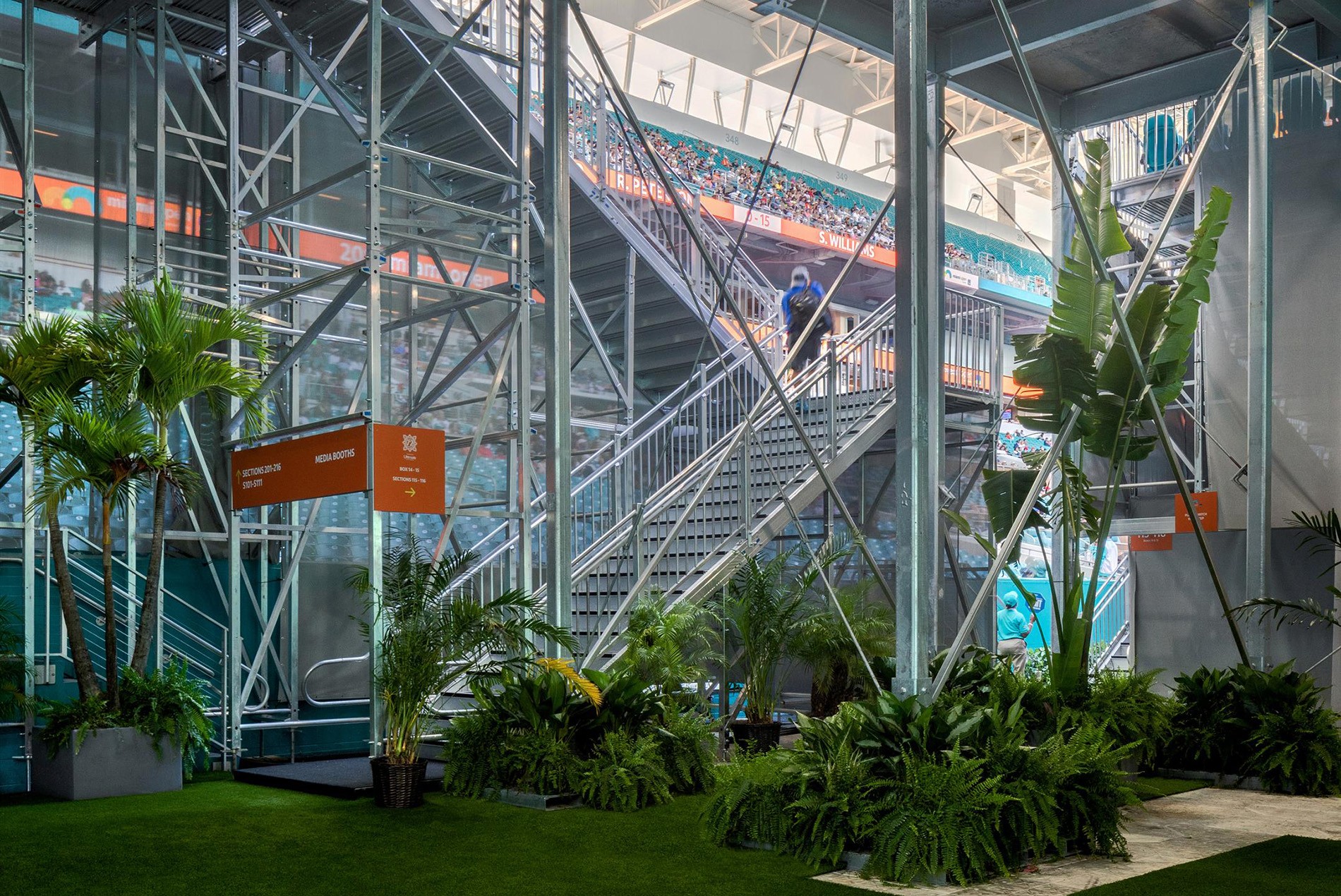 Miami Open Tennis Hard Rock Stadium HOK ROSSETTI