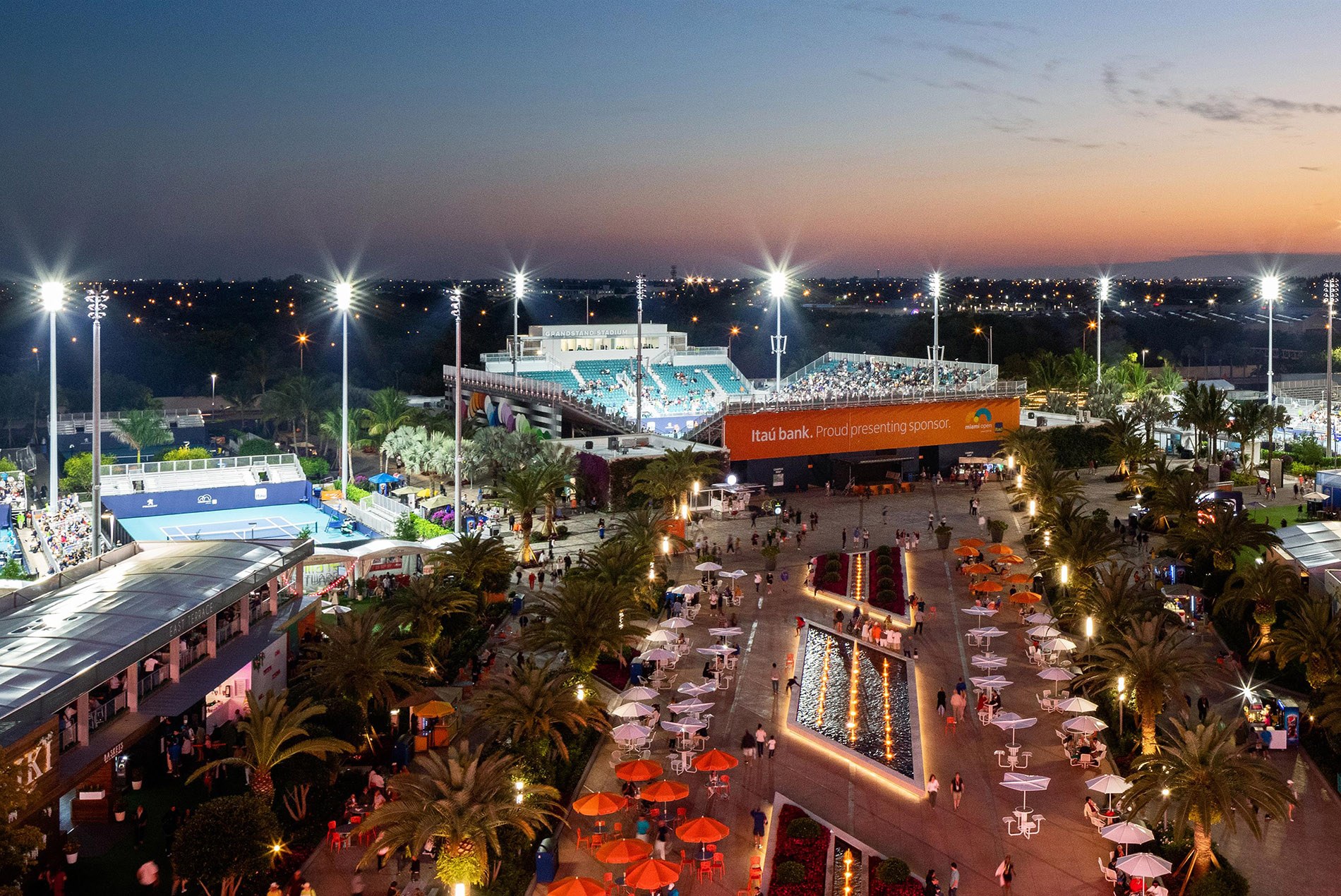 Miami Open Tennis Hard Rock Stadium HOK ROSSETTI