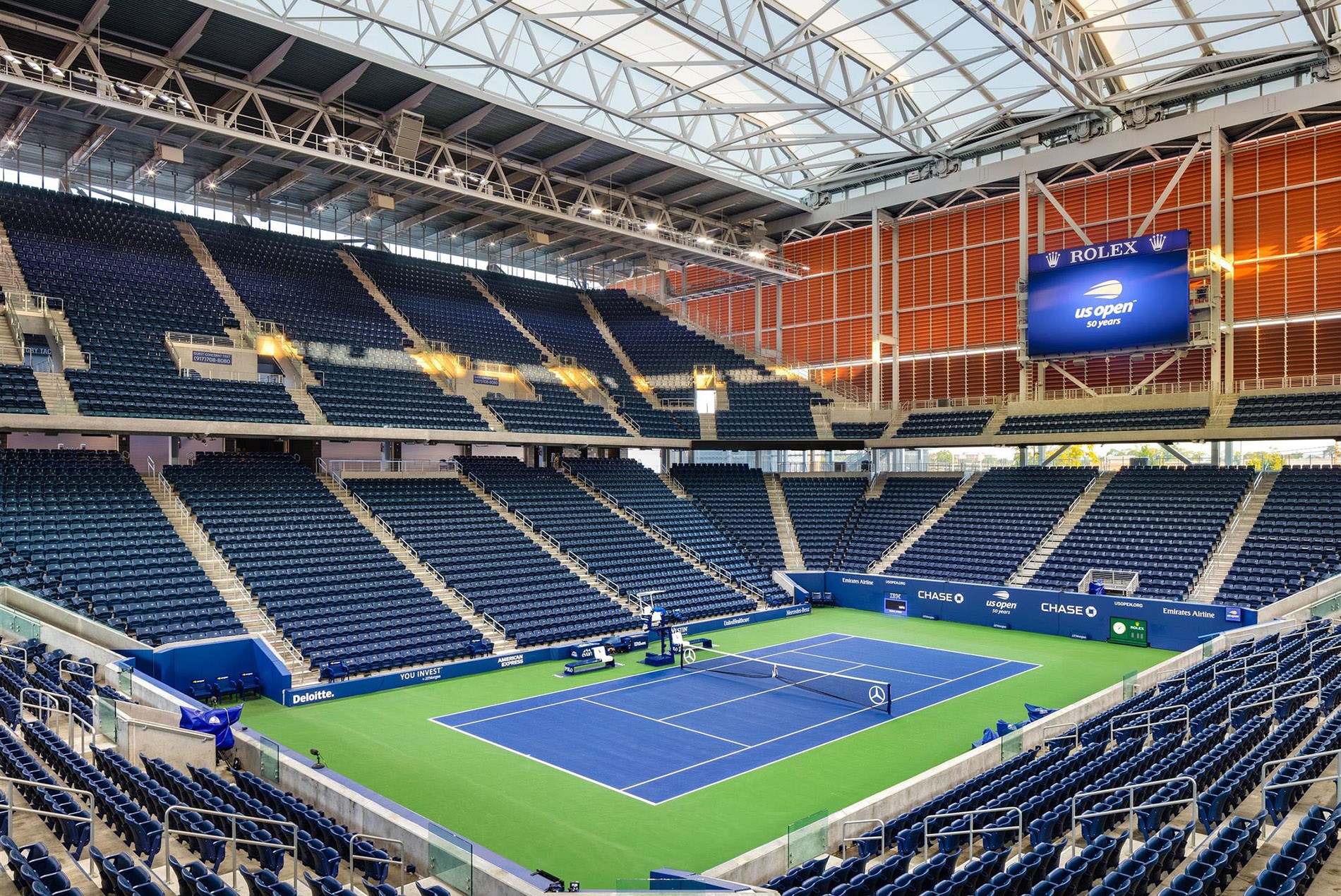 USTA Louis Armstrong Stadium HOK ROSSETTI