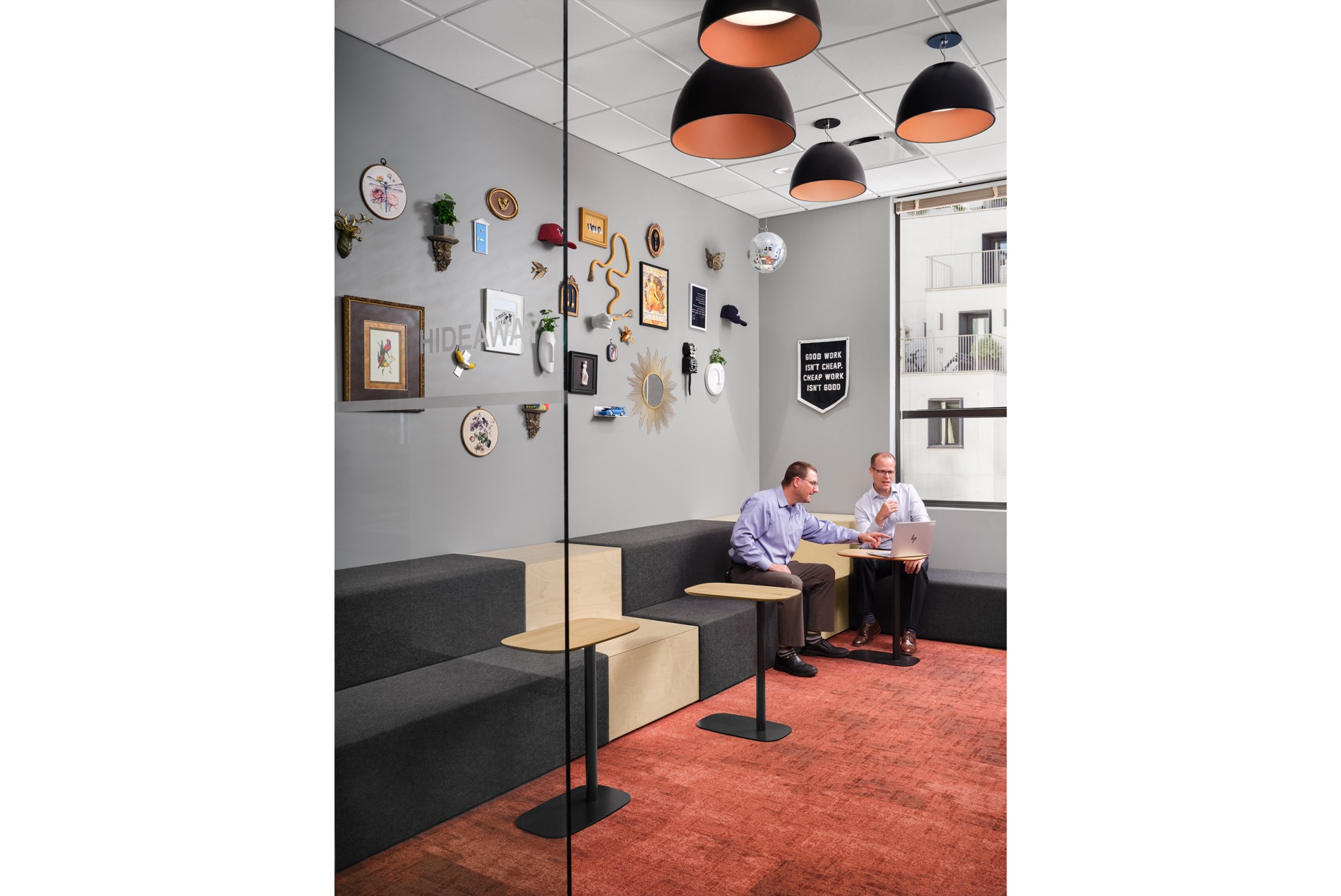 HOK Atlanta studio huddle room