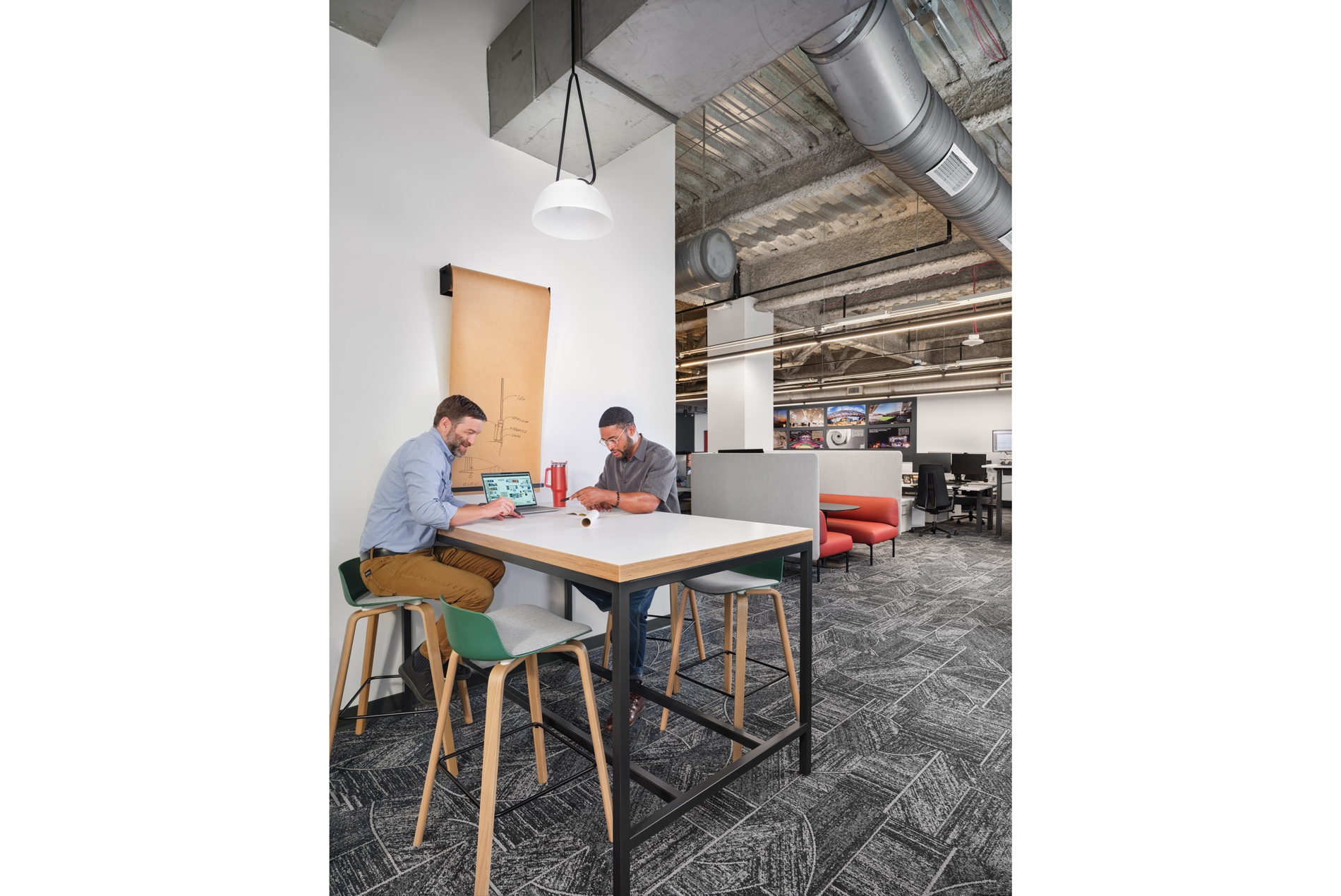 HOK Atlanta studio collaboration space