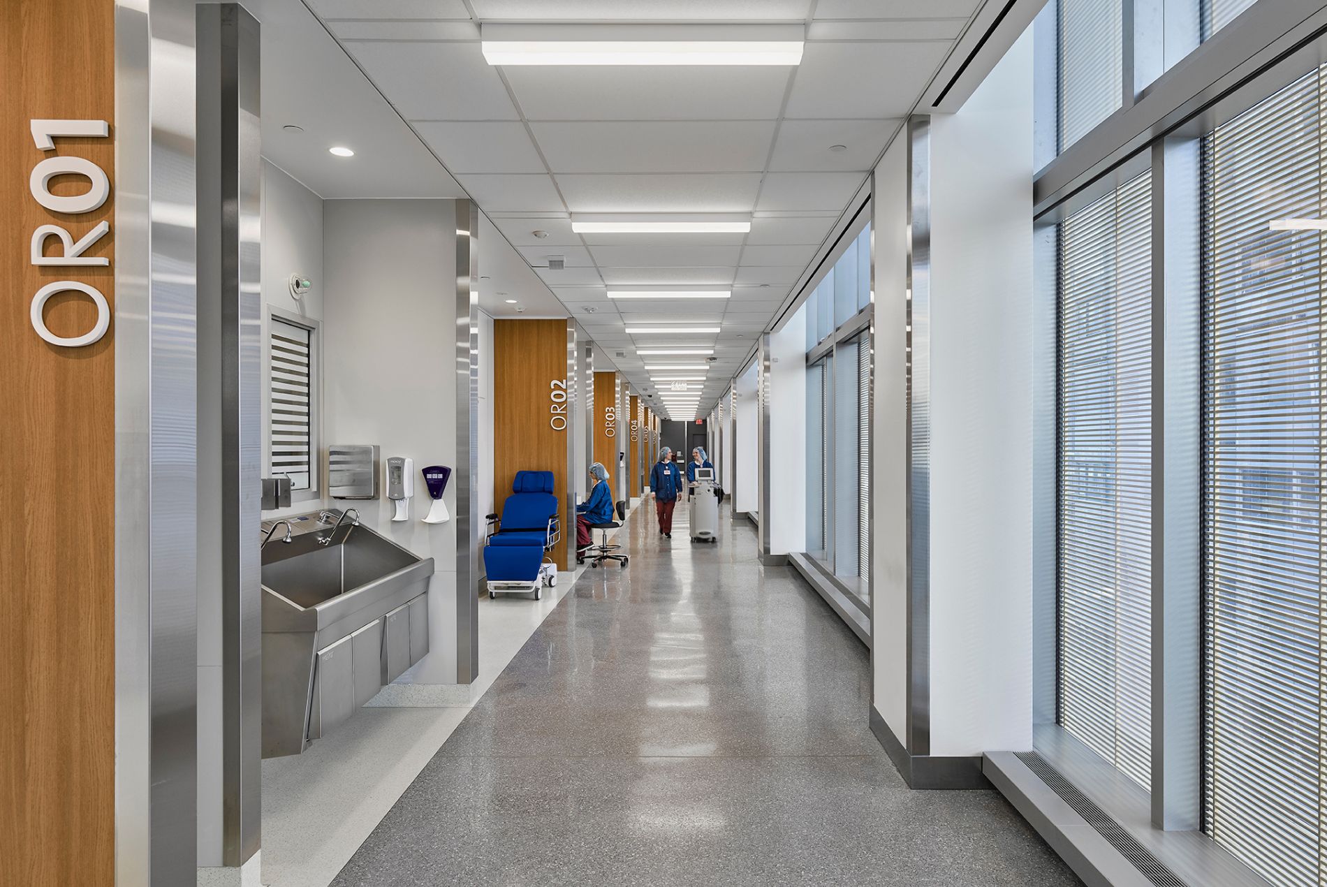 David H. Koch Center interior outpatient surgery
