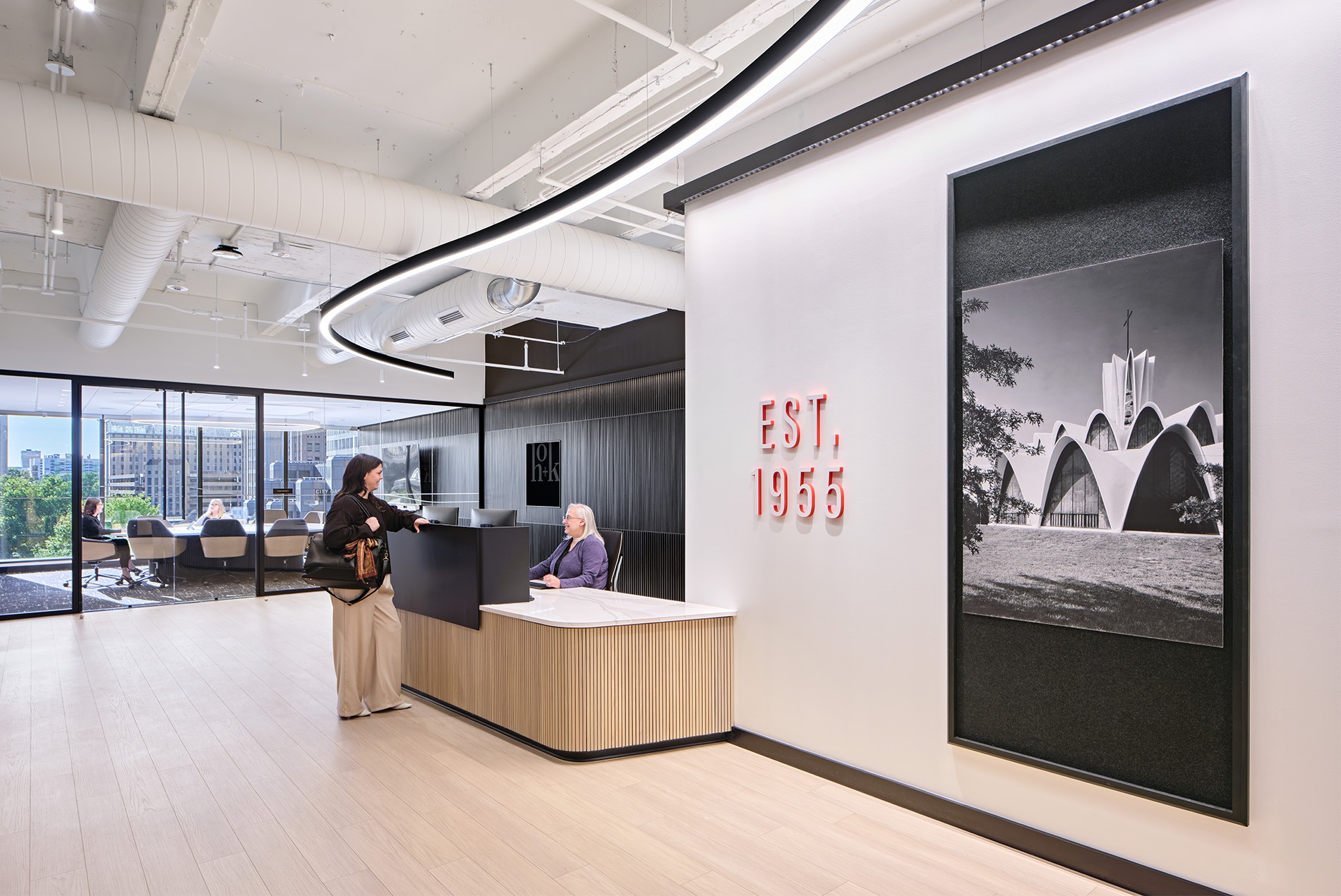 HOK St. Louis Office interior reception