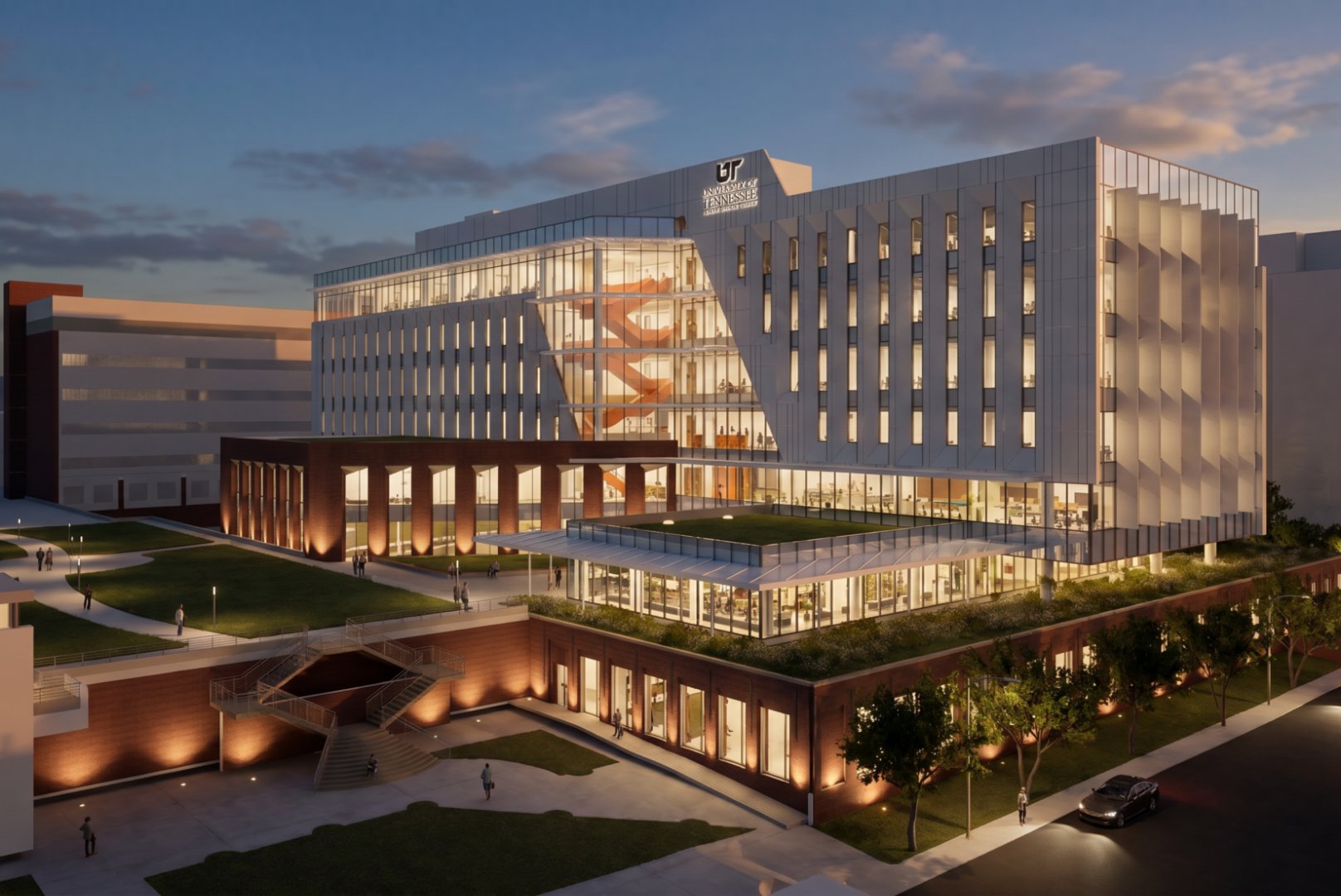 University of Tennessee College of Medicine Interdisciplinary Building Memphis design by HOK