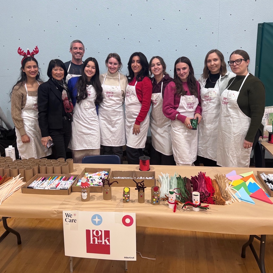 HOK Toronto Studio at We Care youth holiday event